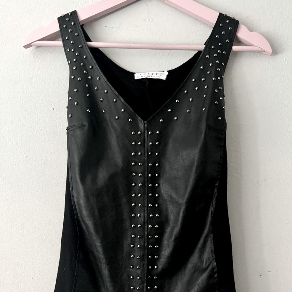 Studded Leather Tank